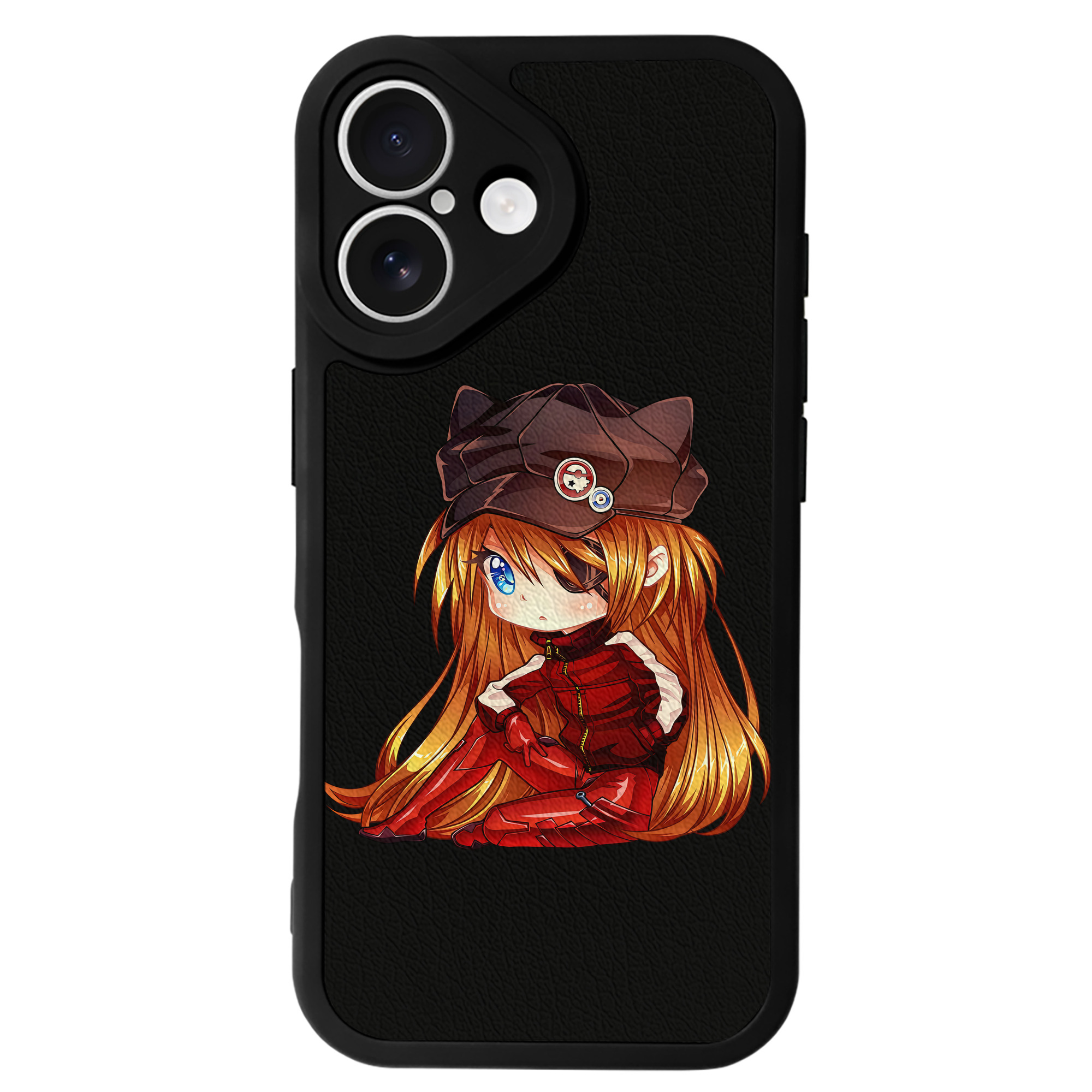 （画像用） EVA 新世紀エヴァンゲリオン 【iPhone 16シリーズ対応】シリコンスマホケース（レザー調） 材質：シリコン